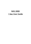 NAS 3000 1-bay User Guide