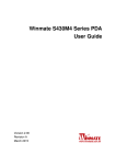 Winmate S430M4 Series PDA User Guide