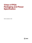 Xilinx UG075 Virtex-4 FPGA Packaging and Pinout Specification