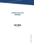 AirWave 8.0 and RAPIDS User Guide