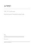 SRC PE Software Monitoring and Troubleshooting Guide