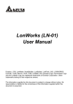 LonWorks (LN-01) User Manual