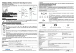 TN408XC / TN408LC Thermometer Operating Instructions