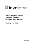 Fixed/Panoramic Dome Network Camera Hardware User Manual