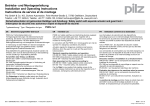 Betriebs- und Montageanleitung Installation and Operating