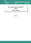 EX-9332D-Z/EX-9333D-Z (DTU) User Manual