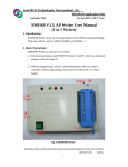 SM9169 V3.X AP Writer User Manual (1 to 1 Writer)