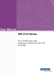 User Manual IDK-2110 Series