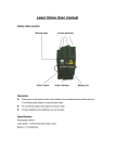 Laser Glove User manual