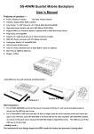 SS-40WM Quartet Mobile Backplane User's Manual - ELS