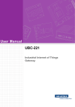 User Manual UBC-221 - download.advantech.com