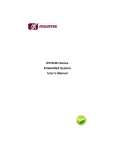 IPC910H Series Embedded System User's Manual