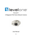 FCS-3071 2-Megapixel PoE Dome Network Camera User Manual