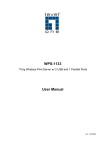 WPS-1133 User Manual
