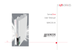 ServoOne User Manual SERCOS III