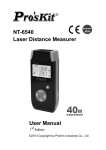 NT-6540 user manual