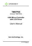 TM87P0X User's Manual