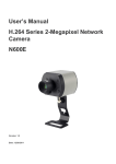 User's Manual (English) for 2 Megapixel IP Camera GS