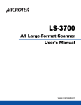 User's Manual A1 Large-Format Scanner
