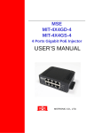 USER'S MANUAL - MSTronic Co. Ltd.