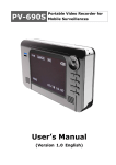 PV-690S User's Manual - English