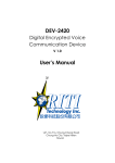 DEV-2420 User's Manual