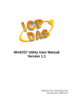 MiniOS7 Utility User Manual Version 1.1 - WISE