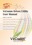 VxComm Driver/Utility User Manual