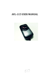 AVL-115 USER MANUAL