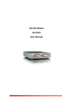 2x4 DVI Matrix AS-2124 User Manual