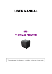 SP91 User Manual.