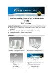 Contactless Twins Charger for Wii Remote Control User's Manual