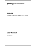pakedgedevice&software inc. User Manual