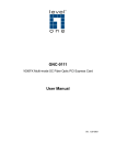 GNC-0111 User Manual