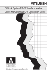 CC-Link System RS-232 Interface Module User's Manual (MELSOFT