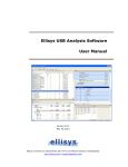 Ellisys USB Analysis Software