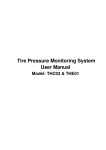 Tire Pressure Monitoring System User Manual