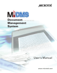 Document Management System User's Manual