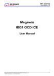 8051 OCD ICE User Manual