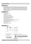 TRP-C39 User's Manual Introductions Specifications Pin