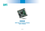 COM Express Compact Module User's Manual