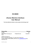 EX-96085 (Human Machine Interface) User Manual