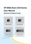 XP-8000-Atom-CE6 Series User Manual