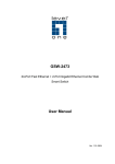 GSW-2473 User Manual