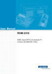 User Manual ROM-3310 - download.advantech.com