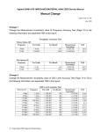 Agilent E4991A RF Impedance/Material Analyzer Service Manual