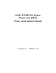 UltraFLEX HD Test System Power-One 40KVA Power Vault Service