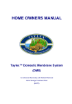 HOME OWNERS MANUAL