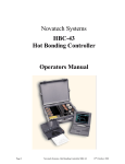 HBC-43 Operators Manual