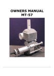 OWNERS MANUAL MT-57